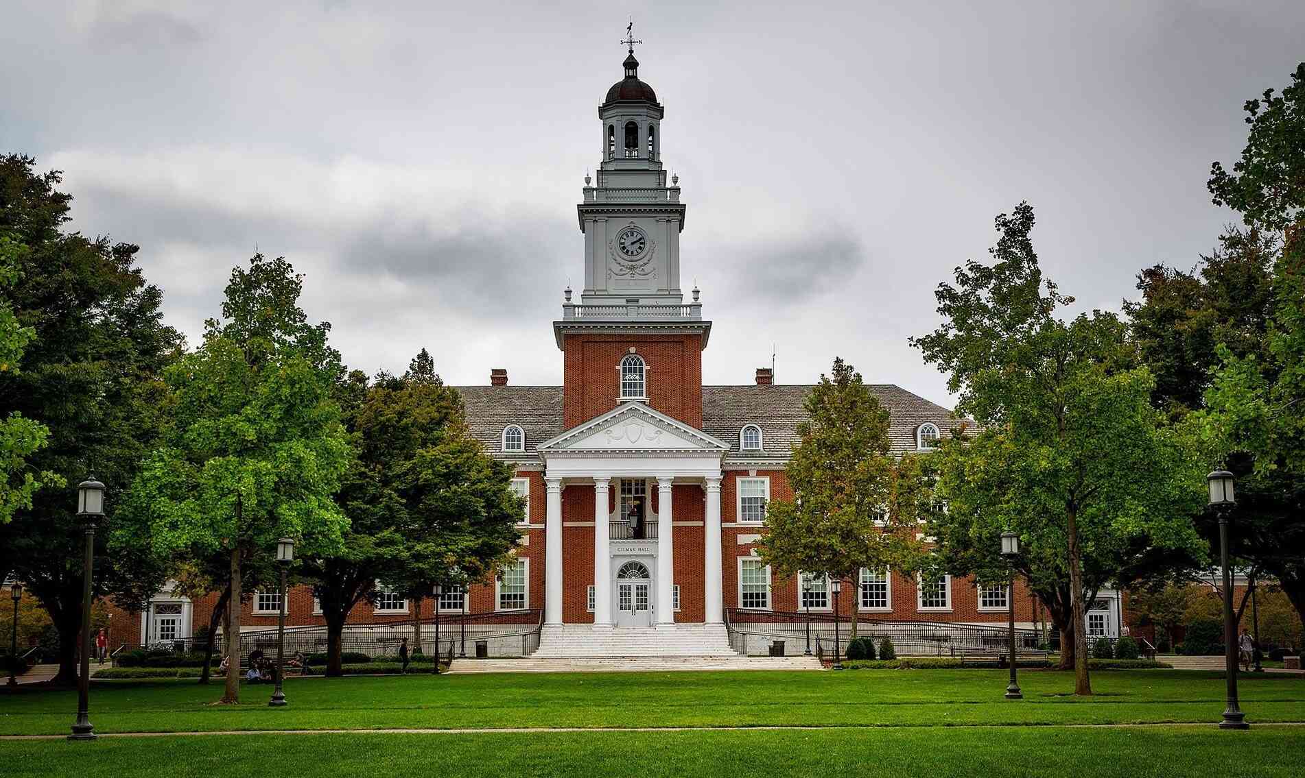 Die Johns Hopkins Universität in Baltimore