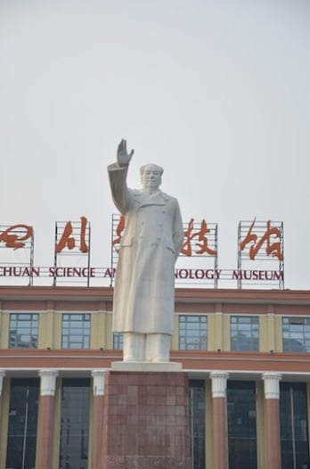 Mao Statue in Chengdu