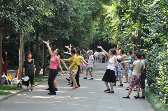 Tanztreff im Park