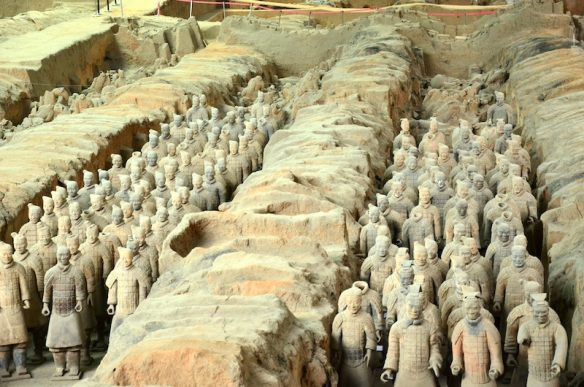 Terrakotta-Armee bei Xi'an / Foto: Frederik Schmitz