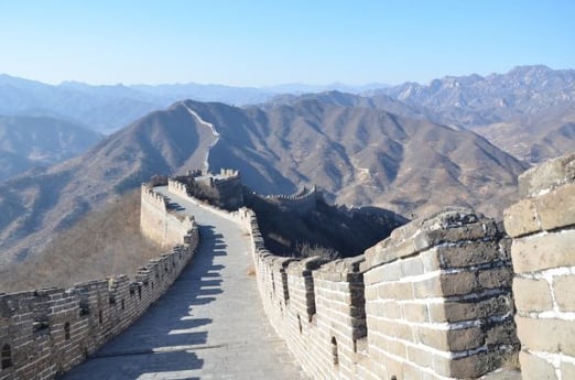 Die Chinesische Mauer bei Huanghua