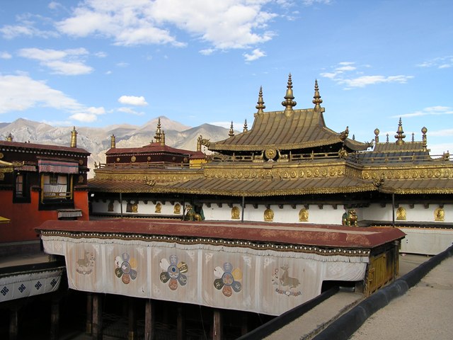 Jokhang Tempel - Lhasa - Tibet Bahn