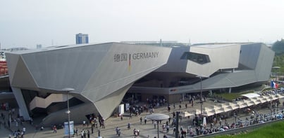 Deutscher Pavillion auf der Expo 2010