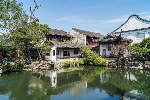 Garten des Meisters der Netze, Suzhou, Jiangsu, China