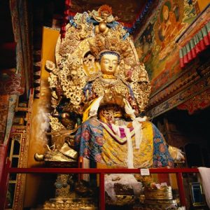 Großer Buddha im Potala-Palast