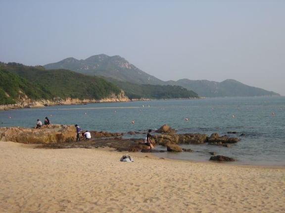 Die Bucht Hung Shing Yeh ist vom Hafen aus gut zu erreichen