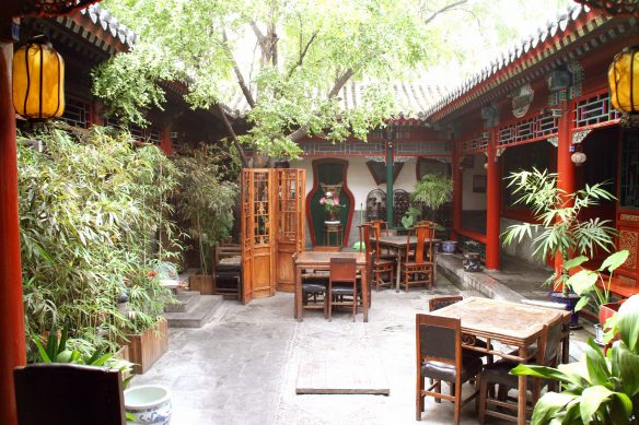 Typischer Innenhof in den Hutongs