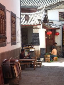 In den Gassen der Altstadt von Lijiang