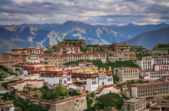 Ein Ausblick nach Lhasa