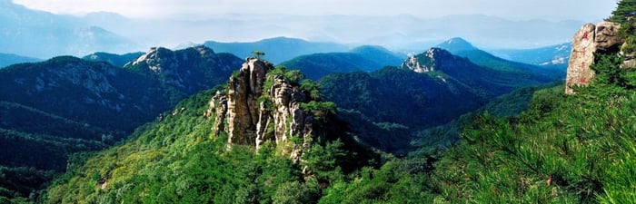 Shandong Mengshan Nationalpark Linyi