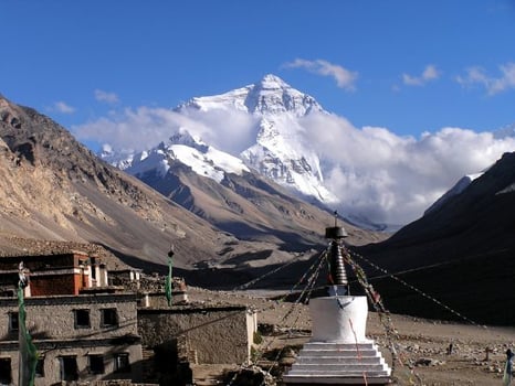 Mt.Everest in Tibet