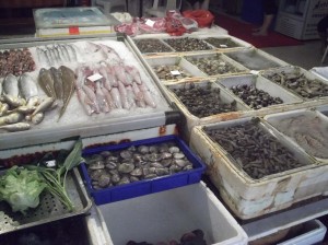 Muscheln, Süß- und Salzwasserfische sind in Xiamen sehr beliebt