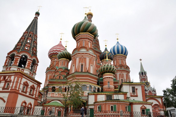 Basilius-Kathedrale am Roten Platz in Moskau