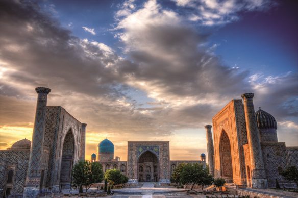 Der Registan-Platz in Samarkand