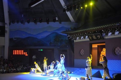 Shaolin-Show im Song Shan