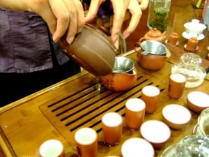 Traditionelle chinesische Teezeremonie