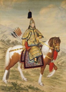 Kaiser Qianlong der Qing Dynastie