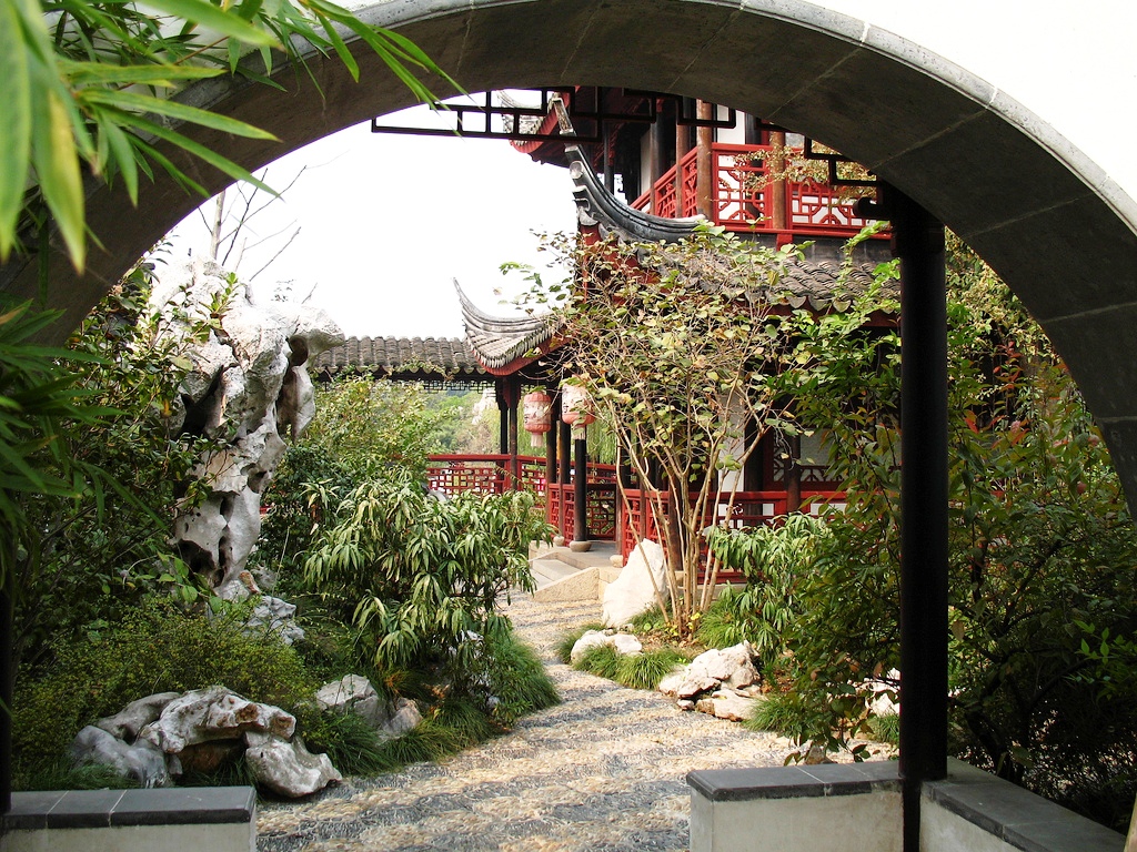 Garten in Tongli