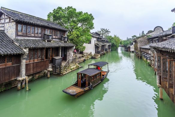 Das Wasserdorf Wuzhen