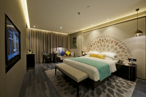 Gemütliches Doppelzimmer mit Kingsize-Betten