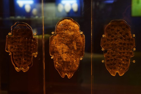 Orakelknochen im Yinxu-Museum