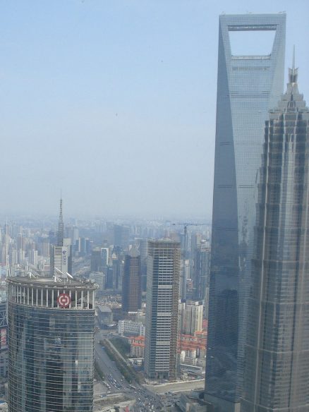 Blick auf das World Financial Center