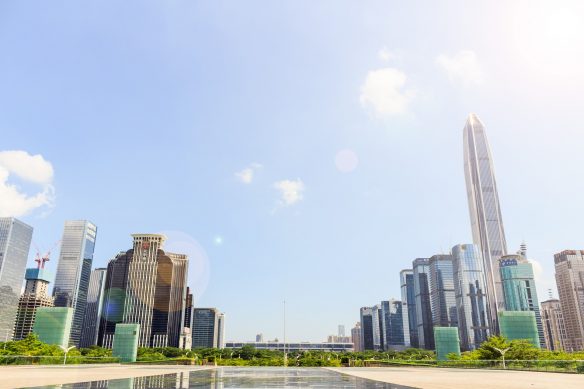 Auch das ist ein Gesicht von Guangdong: Hochhäuser in Shenzhen