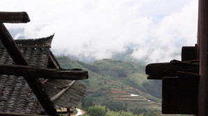Basha liegt in den Bergen Süd-Guizhous
