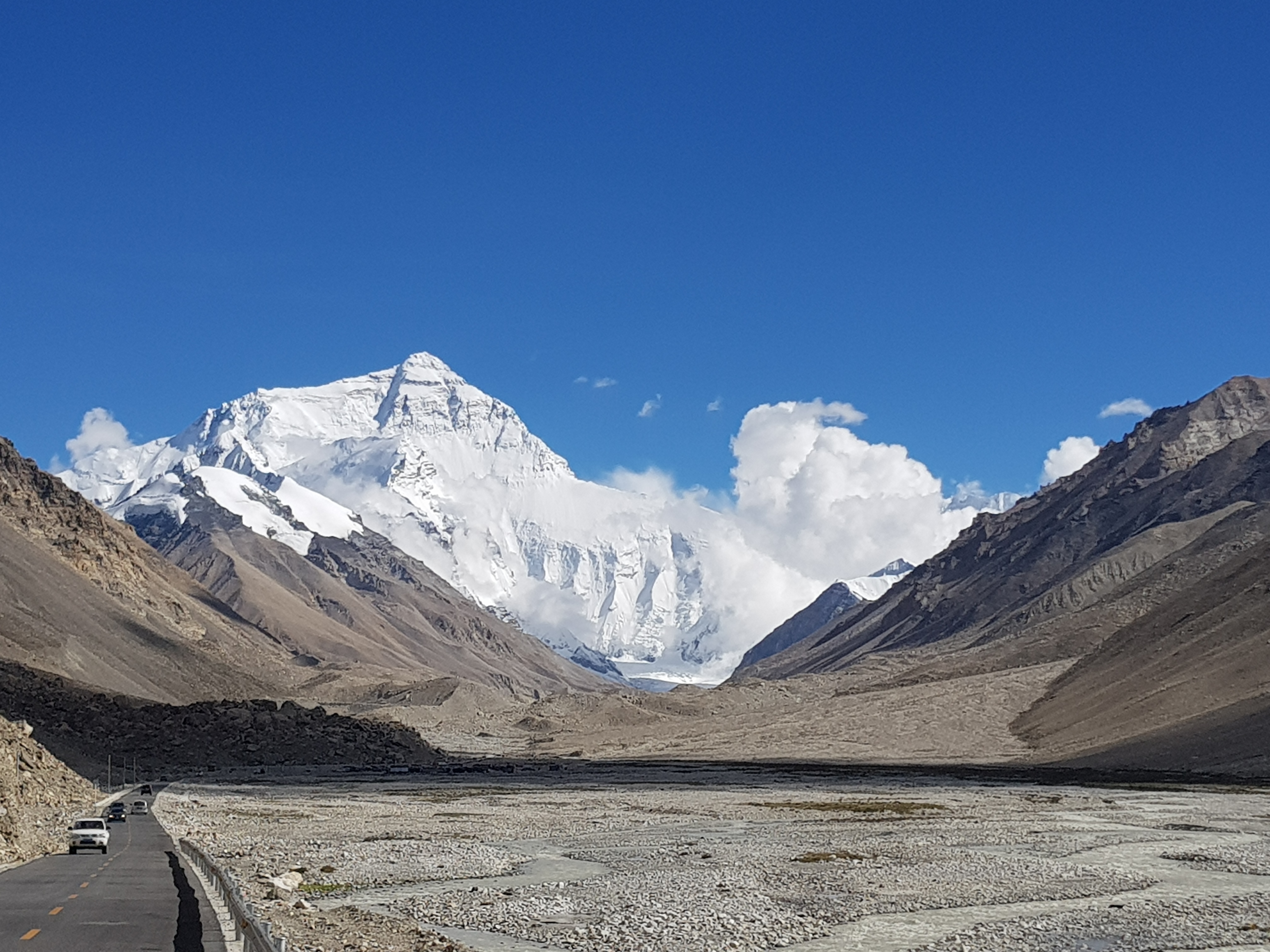 HimalayaGebirge und der Mount Everest