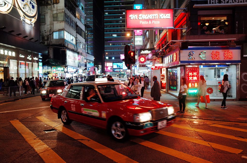 Der öffentliche Verkehr in China: Taxis
